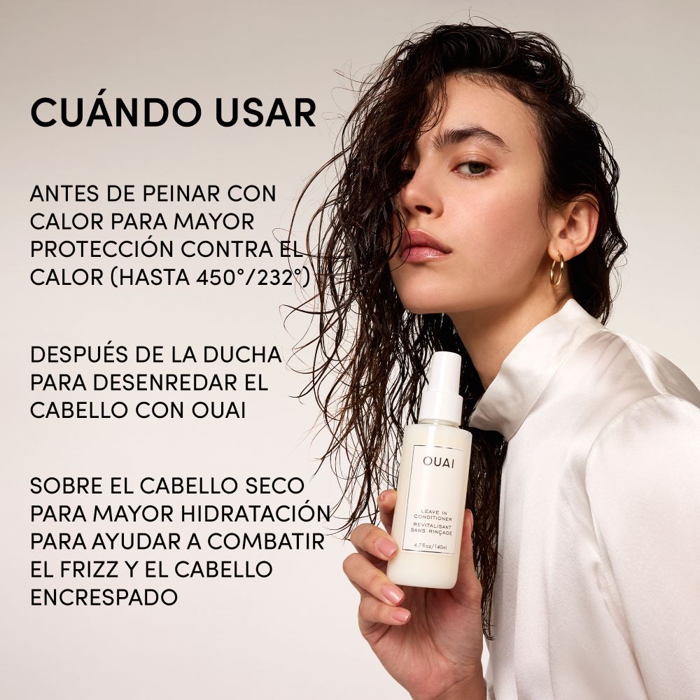 CONDITIONING, DETANGLING AND FRIZZ FIGHTING LEAVE IN CONDITIONER (ACONDICIONADOR SIN ENGUAJE)